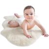 Woolino Sheepskin Luxuriously Soft Fluffy Rug for Bedroom, 100% Natural Australian Merino Wool Lambskin Baby Carpet - Ivory view 1