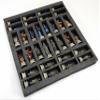 32 Piece Themed Set of Chess Men Pieces Civil War or American Revolution or WW2 - NO Board (American Civil War - General Queens) view 3