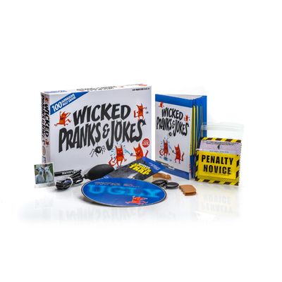 Marvin's Magic - Prank Kit - Wicked Jokes - Assorted Collection of Fun Pranks for Kids - with Original Selfie Phone Squirter and More - Toys, Gifts for Kids - Suitable for Age 8, 9, 10+
