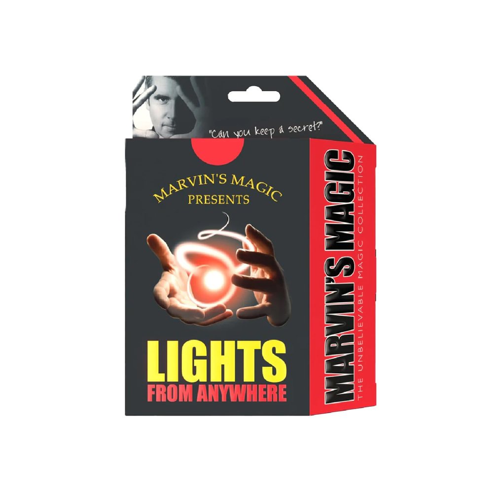 Marvin's Magic - Lights from Everywhere - Teen & Adult Edition - Professional Adult Tricks Set - Amazing Magic Tricks for Teens & Adults - Includes Light Props and Instructions