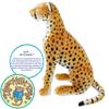 TigerHart Cecil The Cheetah - 25 Inch Tall Big Stuffed Animal Plush Leopard view 2