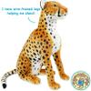 TigerHart Cecil The Cheetah - 25 Inch Tall Big Stuffed Animal Plush Leopard view 3