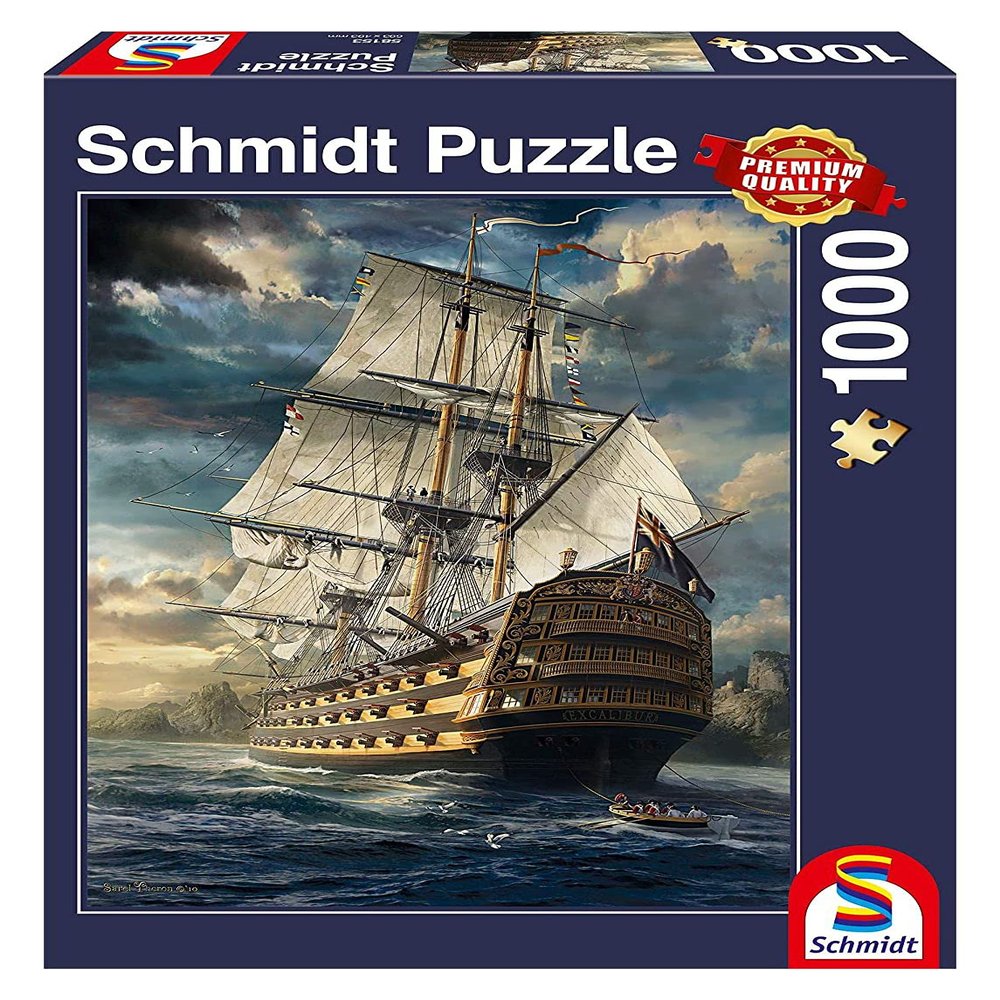 Sails-Set Jigsaw Puzzle, 1000-Piece
