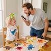 Kimicare Kids Dinosaur Figures Toys, 18 Pcs Plastic Dinosaur Toys for Kids 3-5, STEM Educational Realistic Dinosaurs Figurine Playset for Toddlers, Dino Toy Birthday Gifts Boys Girls view 2