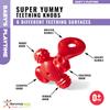 Discovery Toys Super Yummy Teether | 5 Teething Knobs Training for Infant, Baby, and Toddler | BPA-Free Soothing Teething Toy from Birth view 2