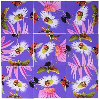 Scramble Squares LadyBugs 9 Piece Challenging Puzzle - Ultimate Brain Teaser and Mind Game for Young and Senior Alike - Engaging and Creative With Beautiful Artwork - By B.Dazzle