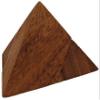 2 Pieces Pyramid Wooden Puzzle view 1