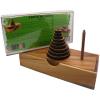 Tower of Hanoi 9 Rings Wooden Puzzle Brain Teaser Logic Game Tower for IQ Challenge and Thinking for Learning and Fun. view 4