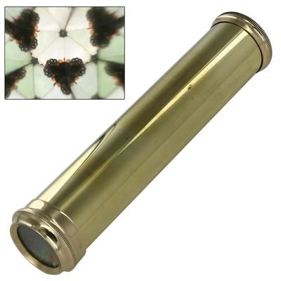 Armory Replicas Minds Eye Brass Vintage Toy Desk Home Decor Kaleidoscope