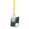 Eastern Jungle Gym Heavy-Duty High Back Half Bucket Toddler Swing Seat with Coated Swing Chains and Safety Strap view 4
