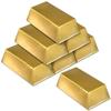 Gold Bar Decorations-6 Per Unit view 1