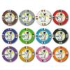 Claysmith Desert Heat 14gm 500 Chip Clay Poker Set with Aluminum Case - Choose Chips view 2