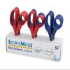 Fiskars Schoolworks 5" Scissors for Kids Ages 4-7 (12-Pack), Pointed-Tip Scissors for Kids, Back to School Supplies, Red and Blue view 1