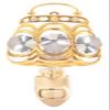 24k Gold Purse Night Light - Clear Mascot Crystal view 1