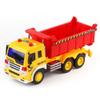 FMT 1:16 Friction Powered Toy Dump Truck With Lights & Sound Push & Go Friction Truck Toy For Boys & Girls view 1