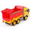 FMT 1:16 Friction Powered Toy Dump Truck With Lights & Sound Push & Go Friction Truck Toy For Boys & Girls view 3
