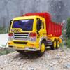 FMT 1:16 Friction Powered Toy Dump Truck With Lights & Sound Push & Go Friction Truck Toy For Boys & Girls view 4