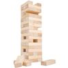HEY! PLAY! Classic Giant Wooden Tower Blocks Stacking Game with Nylon Carrying Case  Outdoor Yard Games for Adults, Kids, Boys, and Girls view 1