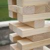 HEY! PLAY! Classic Giant Wooden Tower Blocks Stacking Game with Nylon Carrying Case  Outdoor Yard Games for Adults, Kids, Boys, and Girls view 4