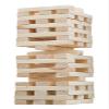 HEY! PLAY! Tower Stacking Board Games with 54 Giant Wooden Blocks - Nontraditional Yard Games for Kids and Adults with Carry Case - Ages 6 and Older view 1