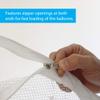 burton+BURTON 4Ft X 23Ft Silver Rainbow Balloon Drop, Transparent Netting (135-805224) view 3
