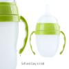 Compatible Baby Bottle Handle for Comotomo Bottles 8 oz & 5 oz, 3 Count, Green view 3