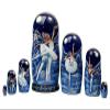 Golden Cockerel Authentic Russian Ballet Swan Lake Nesting Doll 7pc./8" Collectible view 1