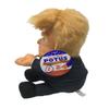 Pull My Finger Farting Donald Trump Plush Figure Doll -With Animated Hair-10.5 Inches Tall view 4