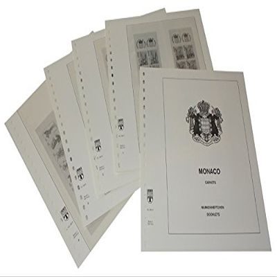 Lindner-T Vordruckbltter T186H Monaco Markenheftchen- Jahrgang 1989 bis 2000