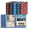 Album pour cartes postales Postcard LOTOS, Bleu, avec 50 feuilles (Lindner 5800-B) view 1