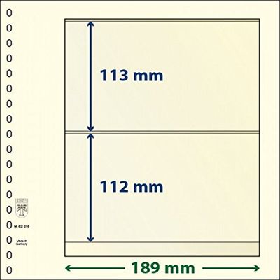 Lindner 802216 T-Blank Pages - 1 piece
