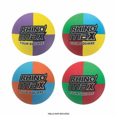 Champion Sports Four Square Playground Ball Set (Multi)