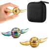 2-Piece Set Metal Orb Fidget Spinner Toys for Kids,Cute Anxiety Stress Relief Sensory Decoration Gadgets Party Stuff for Boys Girls,Christmas Stocking Stuffer Gifts for Teens Adults with ADHD Autism. view 1