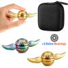 2-Piece Set Metal Orb Fidget Spinner Toys for Kids,Cute Anxiety Stress Relief Sensory Decoration Gadgets Party Stuff for Boys Girls,Christmas Stocking Stuffer Gifts for Teens Adults with ADHD Autism. view 2