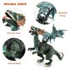 Liberty Imports 12 Pack Deluxe 3D Action Figures Realistic Figurine Puzzles in Jurassic Hatching Eggs - Ideal Kids Toy Party Favors Bulk Supplies (Dragons) view 2