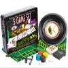 5 in 1 Casino Games Set Roulette,Poker, Black Jack, Craps, has Chips,Mats, Dices, Cards, view 1