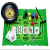 5 in 1 Casino Games Set Roulette,Poker, Black Jack, Craps, has Chips,Mats, Dices, Cards, view 2
