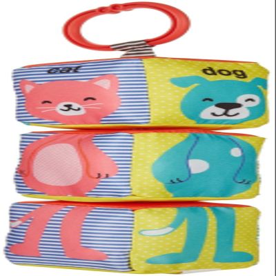 Carter's Baby Activity Cubes - Transforming Animal Shape Toy for Babies - Includes On-the-go Clip