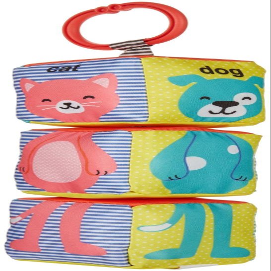 Carter's Baby Activity Cubes - Transforming Animal Shape Toy for Babies - Includes On-the-go Clip