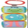 Carter's Baby Activity Cubes - Transforming Animal Shape Toy for Babies - Includes On-the-go Clip view 2