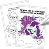 My Little Pony Imagine Ink Book Set (Includes Mess Free Marker and Stickers) view 2