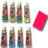 JA-RU Bloonies Magic Plastic Bubbles Balloons Variety Pack (8 Tubes per Pack)| Kids Super Elastic | Blow Up Balloons with Straw | Party Favors and Gifts Fidget Toy. 774-1A view 2