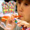 JA-RU Bloonies Magic Plastic Bubbles Balloons Variety Pack (8 Tubes per Pack)| Kids Super Elastic | Blow Up Balloons with Straw | Party Favors and Gifts Fidget Toy. 774-1A view 3