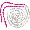 Swing Set Stuff Inc. 8 1/2 Coated Swing Chain with SSS Logo Sticker, Pink view 1