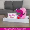 Attatoy Plush Stomach - Barry The Sleeve - 10-Inch After Surgery Pal, Bariatric Gastric Bypass Sleeve; Surgery Education, Surgeon Gift view 3