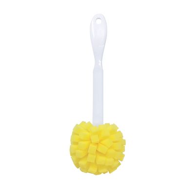 LOLA The Original Flower Shaped Kitchen Foam Sponge Bottle Brush, No Slip Grip Handle, Dishwasher Safe, 1 Count