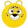 Hippity Hop Exercise Hopper Jump Balls with Animal Face and Two Handles for Kids (Yellow Bear) view 1