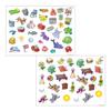 Super Duper Publications | Magnetic Adventure Stories Match-Up Barrier Game | Vocabulary, Basic Concepts, Following Directions, Reasoning, Listening, Categories, & Rhyming | Educational Resource view 4