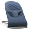 BabyBjrn Fabric Seat for Bouncer, Midnight Blue, Cotton, Midnight Blue, 1 Count (Pack of 1) view 2