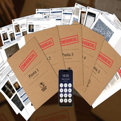 Dawn Silence Investigation Game, Mystery & Investigation Game, Printed Physical Dossier